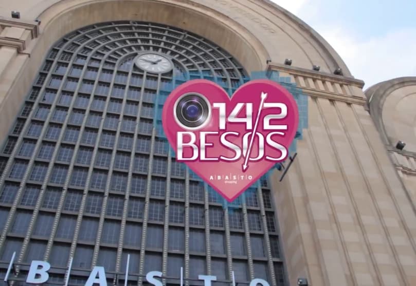 Portada de “142 Besos”, acción de Newcycle para Abasto Shopping