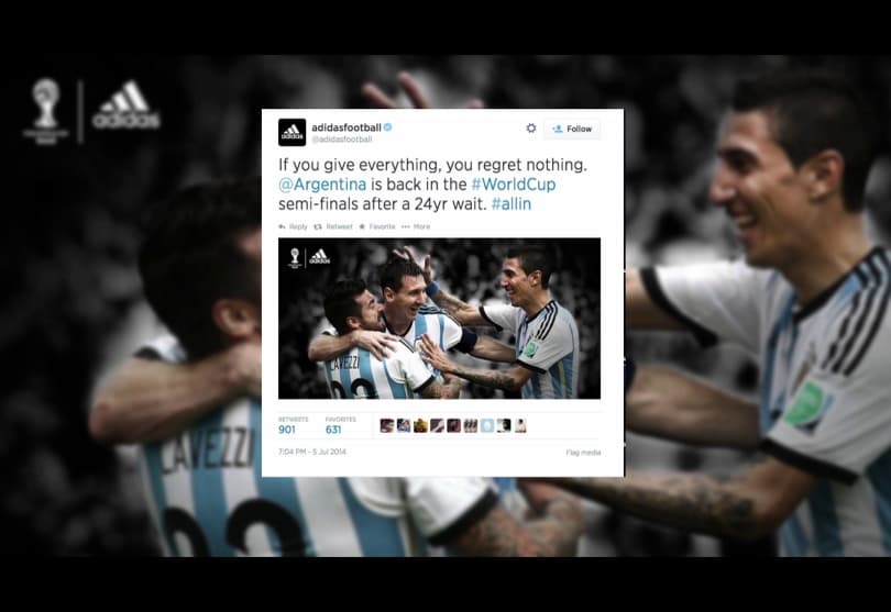 Portada de adidas: los resultados de su campaña “all in or nothing” en tiempo real