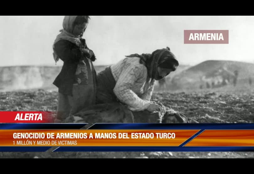 Portada de Campaña de El Club para el centenario del genocidio Armenio