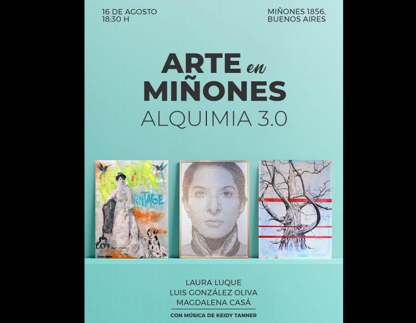 Portada de “Alquimia 3.0”, una nueva edición de Arte en Miñones