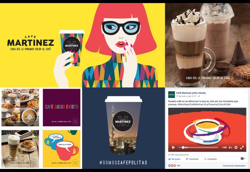 Portada de El Club presenta la nueva identidad digital de Café Martinez 
