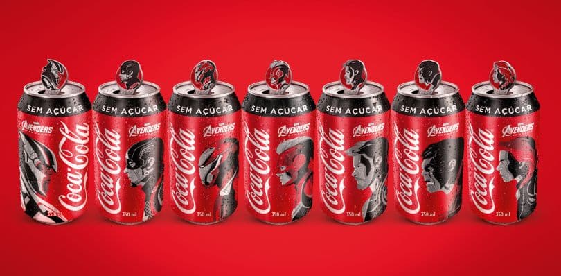 Portada de Coca-Cola y Marvel Studios lanzan "Pin Tabs de Avengers: Endgame", creados por WMcCann