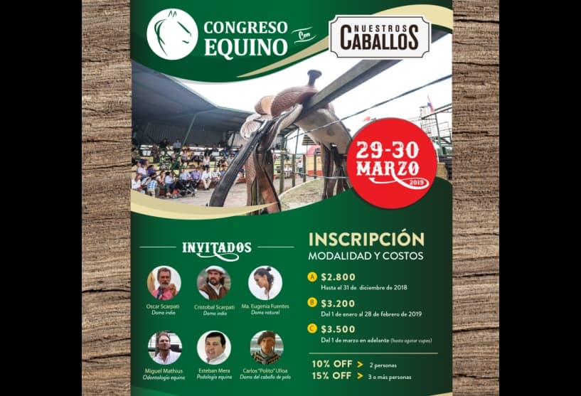 Portada de El “Congreso Equino” se realizará por primera vez en La Rural