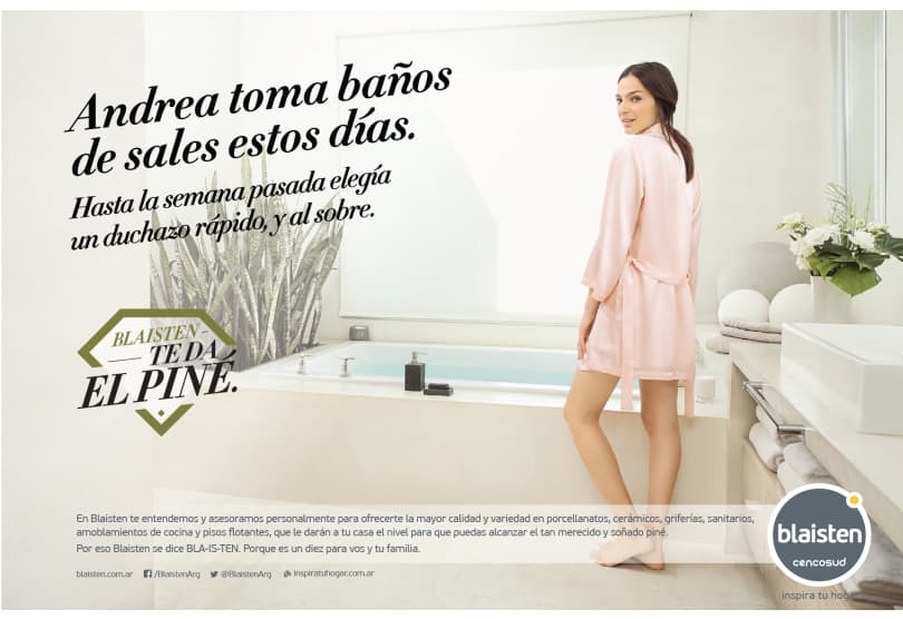 Portada de  “Te da el Piné”, primera campaña de Don para Blaisten