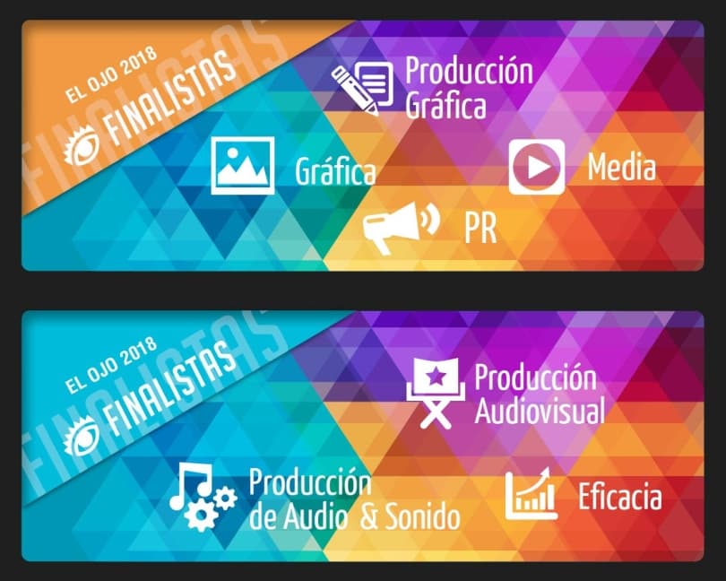 Portada de Los Finalistas del primer día de Premiación de El Ojo de Iberoamérica