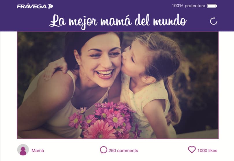 Portada de Frávega festeja el día de la madre