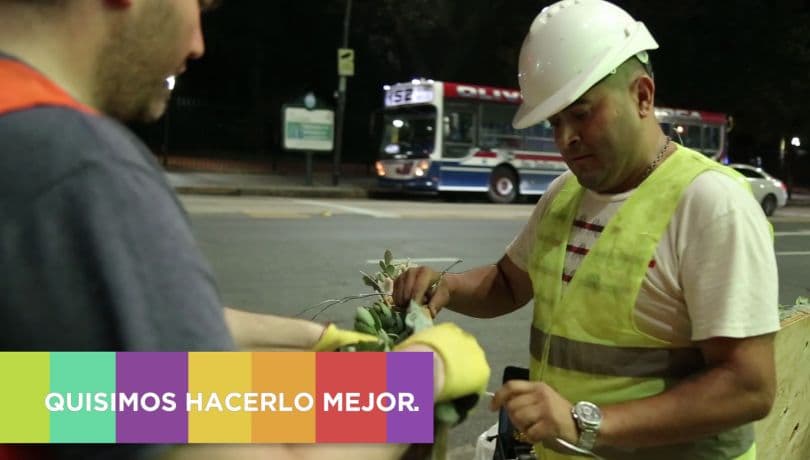 Portada de Publicis Buenos Aires y Garnier Fructis crean el primer cartel huerta
