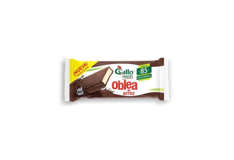 Portada de Nueva oblea de arroz Gallo Snack