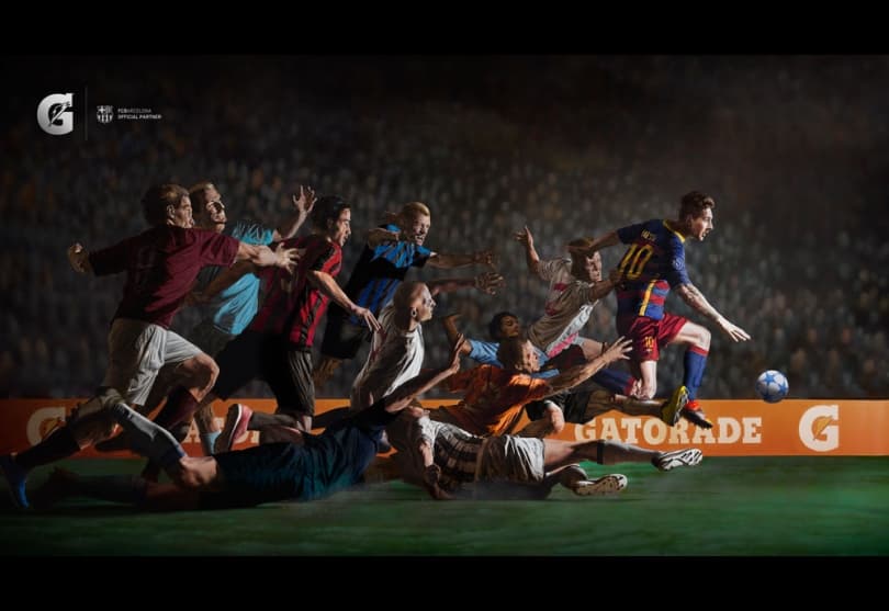 Portada de Messi protagoniza la nueva campaña de Gatorade "No te caigas" 