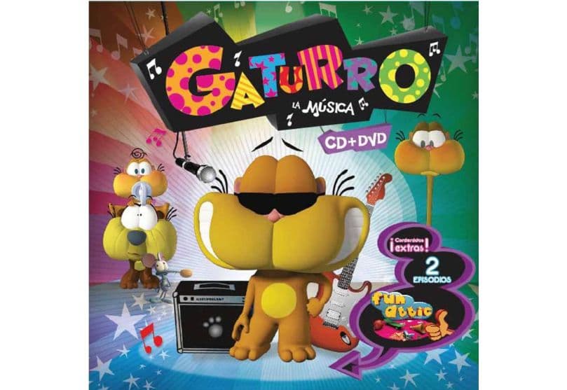 Portada de Gaturro presenta su DVD 