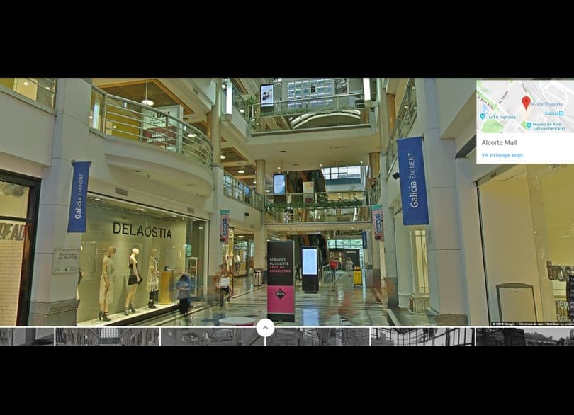 Portada de Shoppings de Argentina se suman a las colecciones especiales de Google Street View