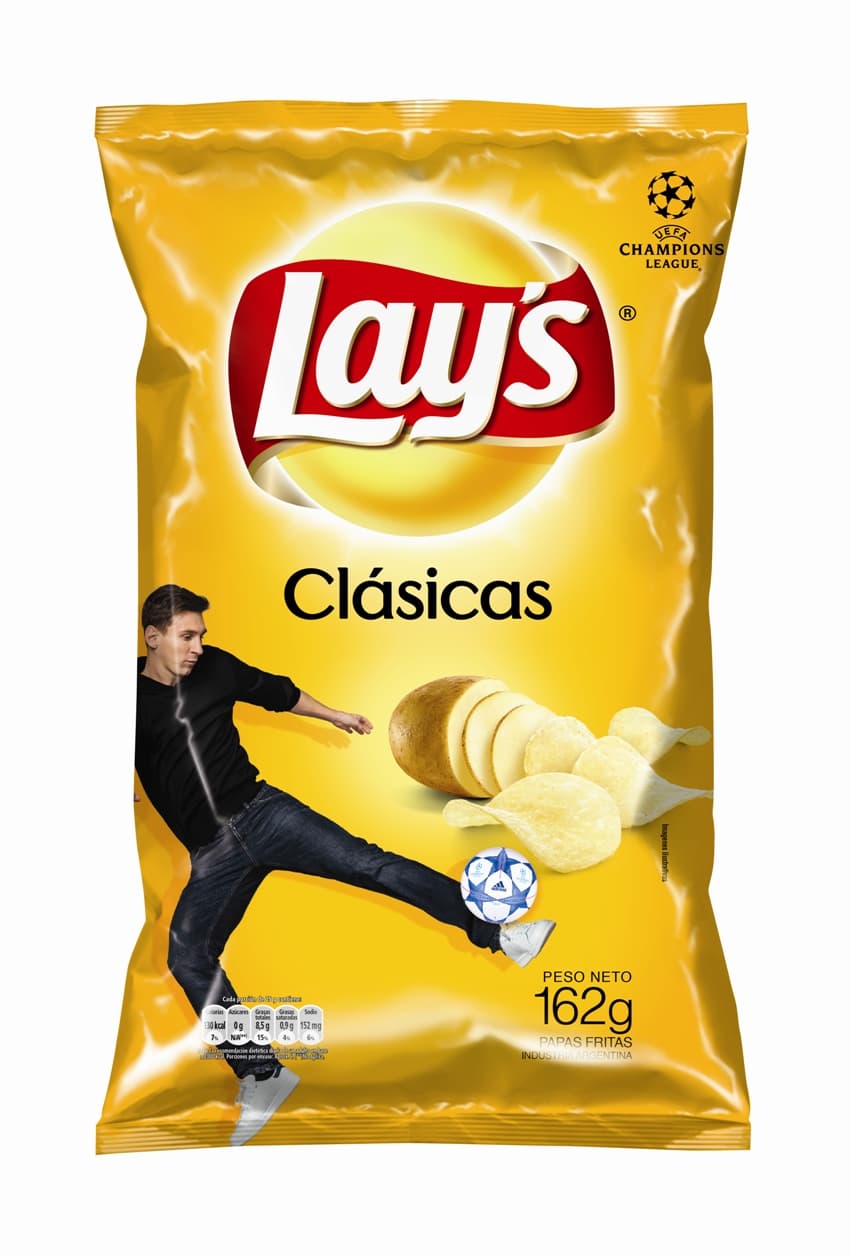 Portada de ¡Messi ama las Lay's!