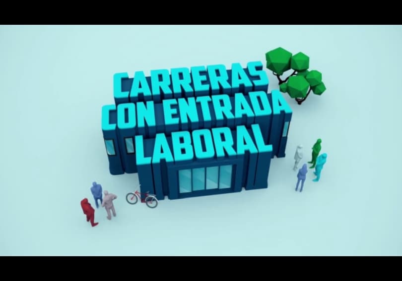 Portada de “Carreras con Entrada Laboral”, nueva campaña de Coupe para IPCAC