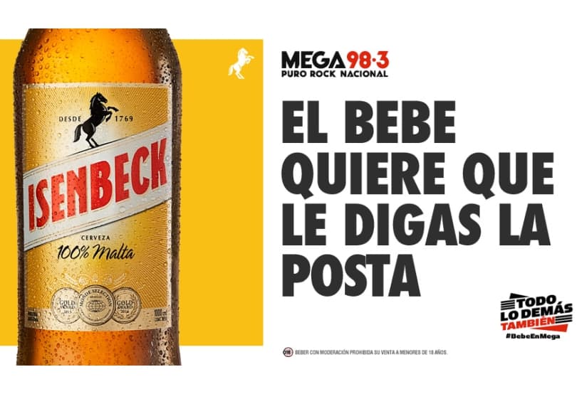 Portada de Isenbeck y Mega 98.3 seguirán juntos en 2017