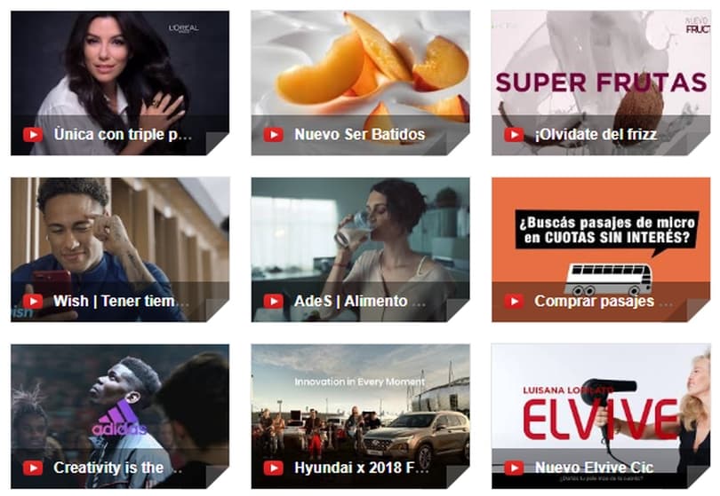 Portada de YouTube Ads Leaderboard: los comerciales más vistos en YouTube en Julio