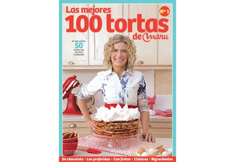 Portada de La Nación presenta “Las mejores 100 tortas de Maru”