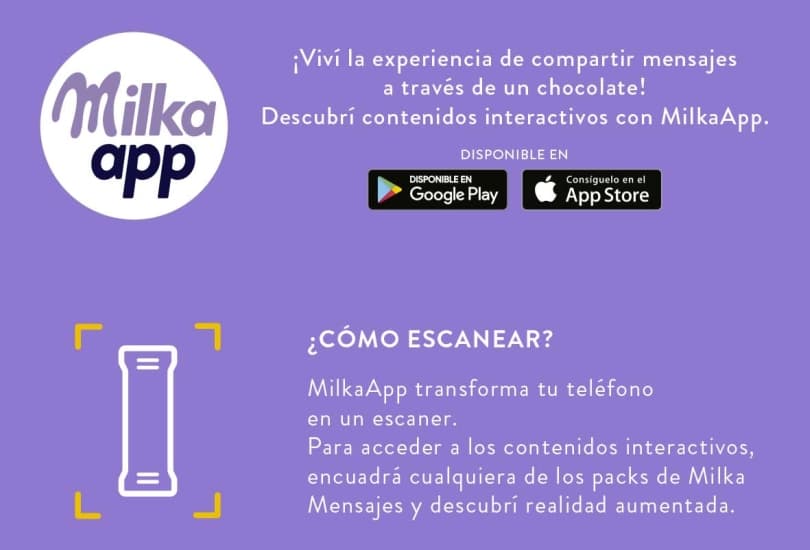 Portada de Chocolates con mensajes digitales personalizados, la nueva propuesta de Milka 