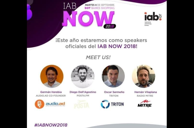 Portada de Radio Mitre, presente en el IAB Now 2018