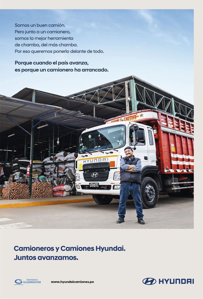 Portada de Youpanqui BBDO presenta campaña de branding para Camiones Hyundai en Perú