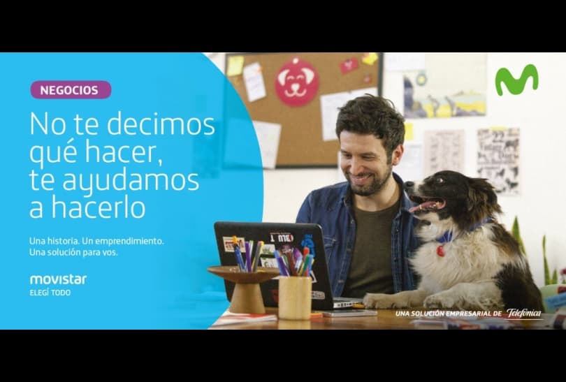 Portada de Movistar Negocios presenta la “Campaña Emprendedores" 