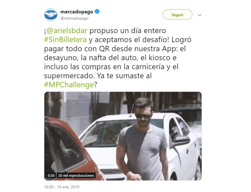 Portada de Mercado Pago generó el #MPChallenge, una acción en redes sociales