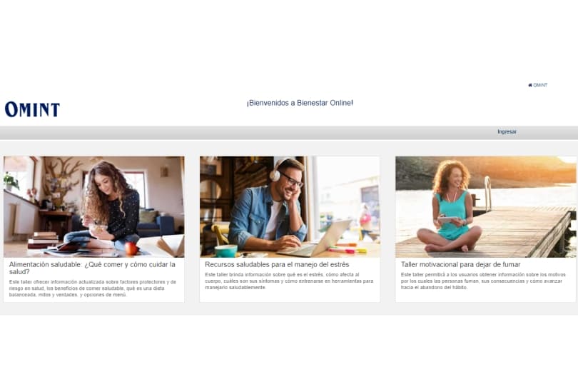 Portada de OMINT lanza “Bienestar Online”, una plataforma digital de talleres de prevención 