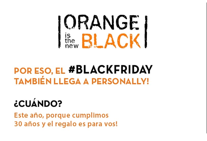 Portada de El #BlackFriday llega a Personally 