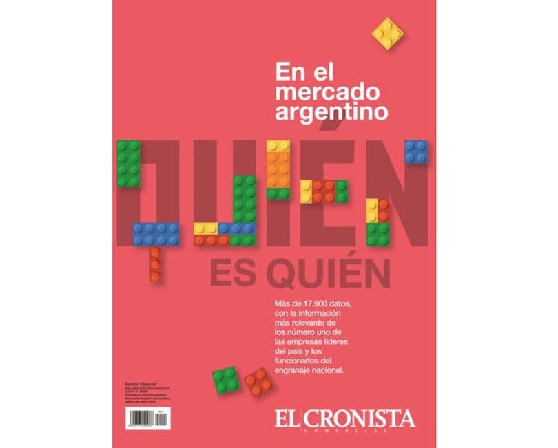 Portada de Edición de El Cronista Comercial: Quién es quién