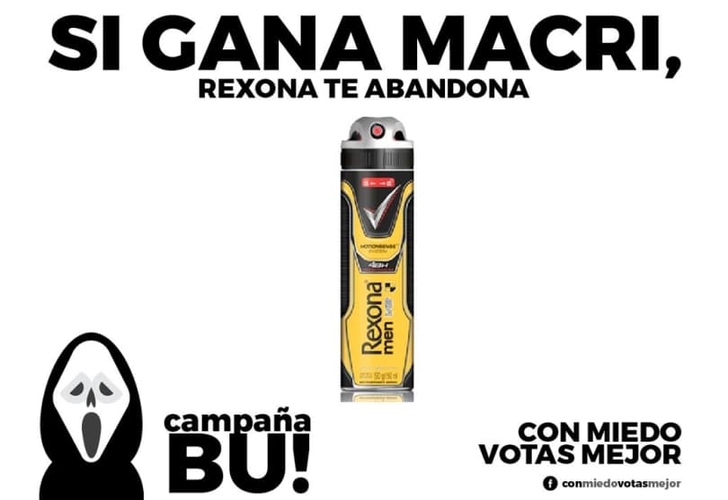 Portada de Rexona y el real time electoral