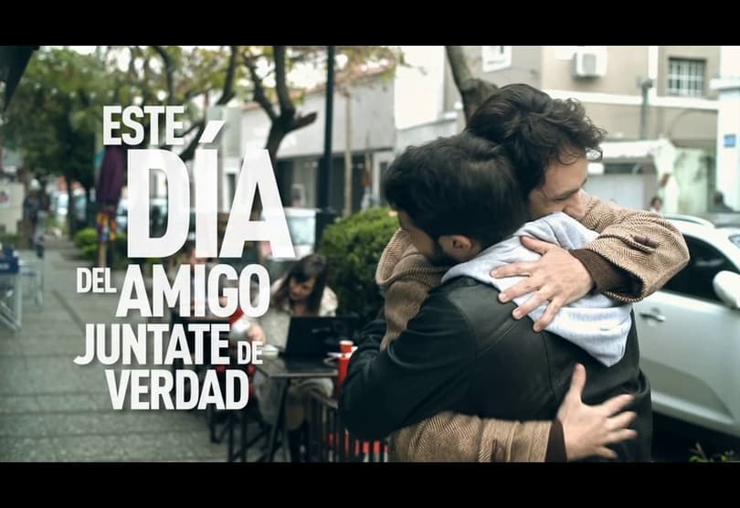 Portada de Telefe presenta su campaña por el Día del Amigo, creada por Promored