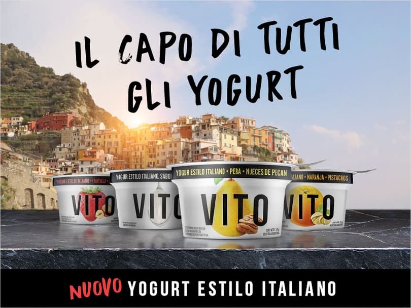 Portada de Danone lanza Vito, un nuevo yogur inspirado en la cocina italiana