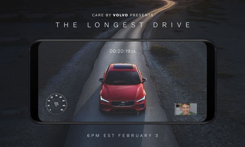 Portada de Volvo presentó un concurso para dispositivos móviles en el Super Bowl