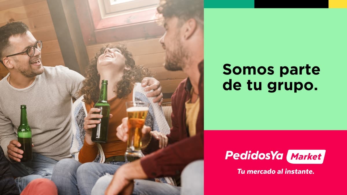 Portada de Picnic realizó la campaña “Parte de tu grupo” para PedidosYa Market en el día del amigo