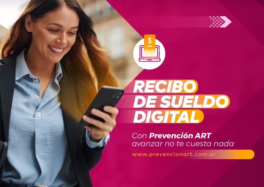 Portada de Prevención ART incorpora el servicio de recibo de sueldo digital para todos sus clientes