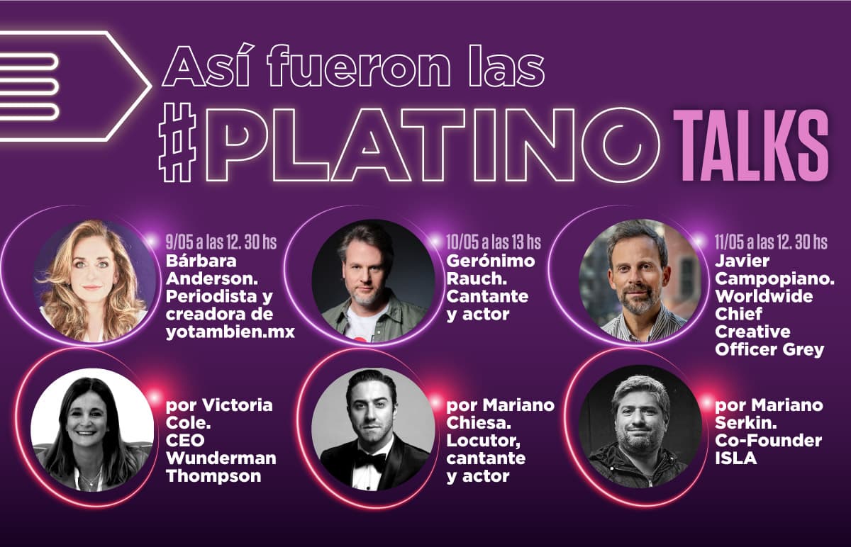 Portada de Así fueron las Platino Talks