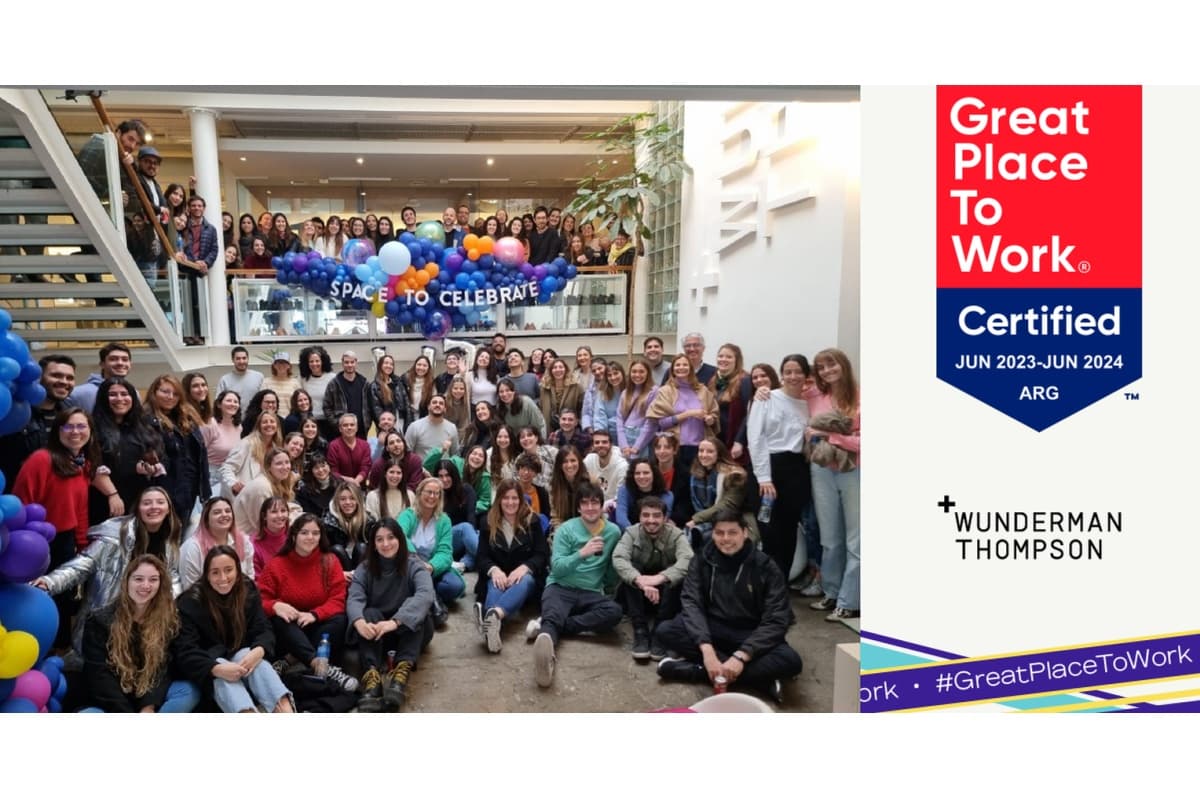 Portada de Wunderman Thompson Argentina recibió la certificación como Great Place to Work