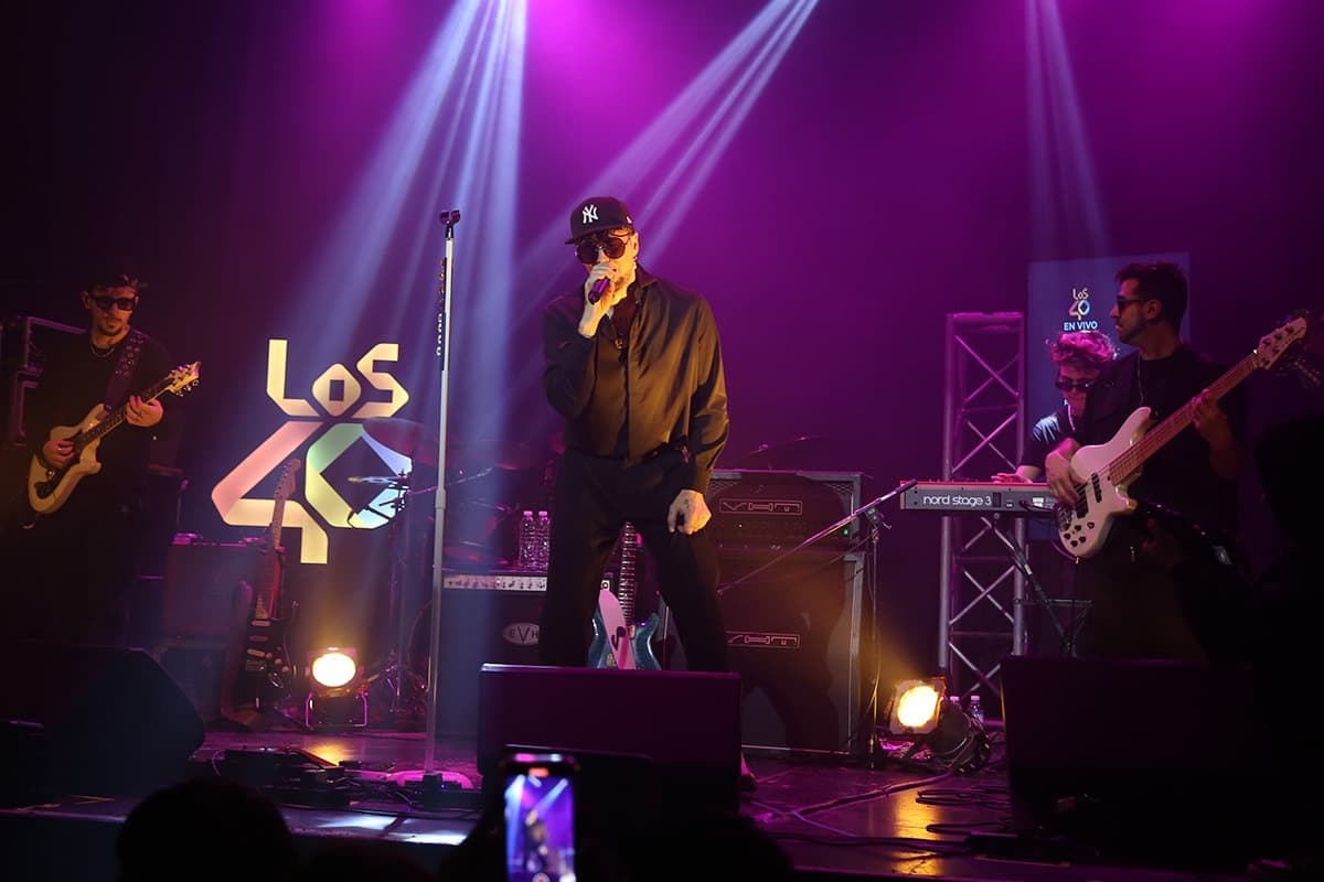Portada de Dante Spinetta protagonizó una nueva edición de LOS40 en Vivo