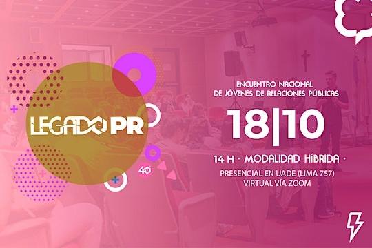 Portada de Llega #LegadoPR: la 40º edición del Encuentro Nacional de Jóvenes de Relaciones Públicas
