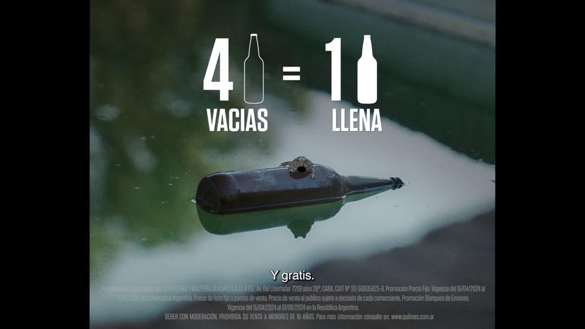 Portada de "Blanqueo", lo nuevo de La América para Cerveza Quilmes