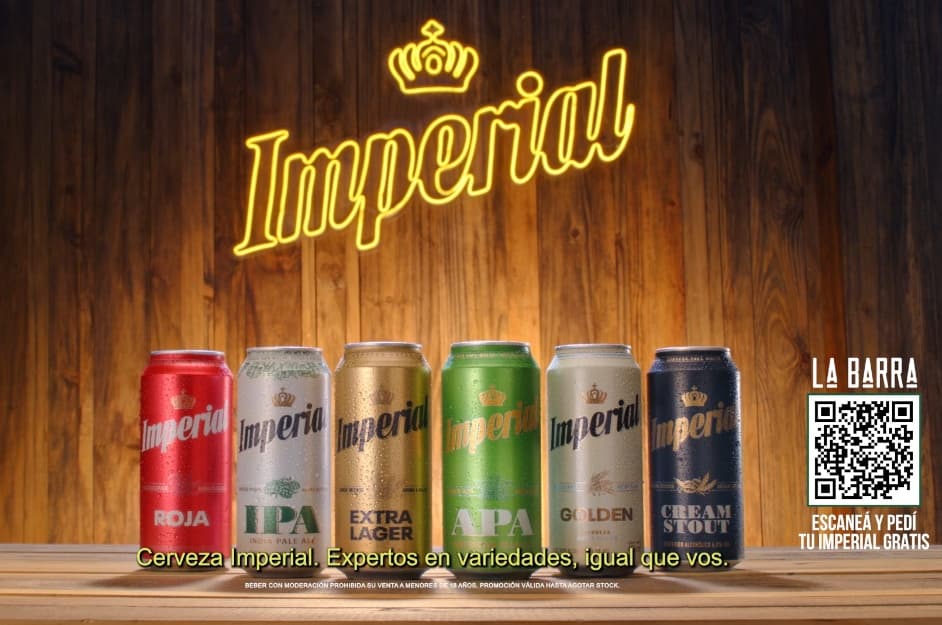 Portada de Estreno: nuevo comercial de Cerveza Imperial, creado por Lado C