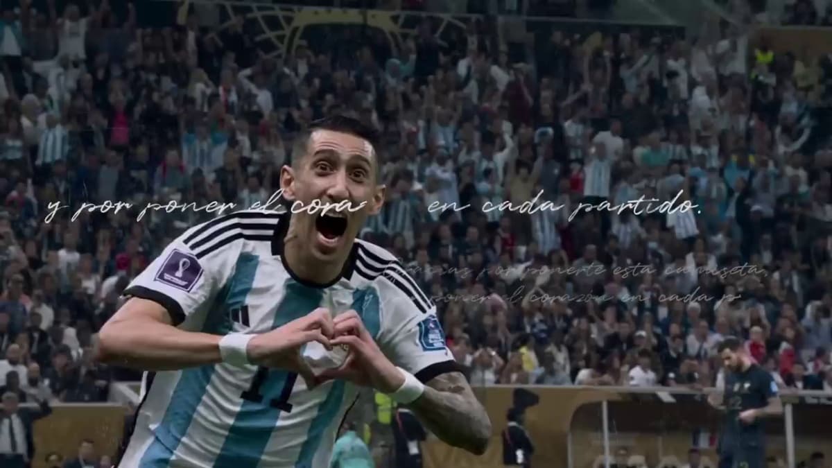 Portada de “Carta Real”, el homenaje a Ángel Di María de TyC Sports