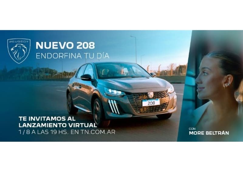 Portada de Endorfina tu día, el branded content de Artear para Peugeot 208.