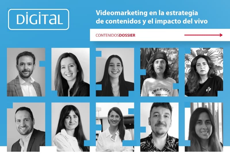 Portada de Videomarketing en la estrategia de contenidos y el impacto del vivo