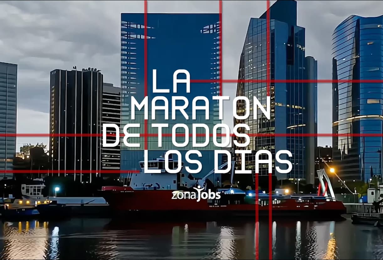 Portada de Vendaval y Retina presentaron “La maratón de todos los días” para Zonajobs