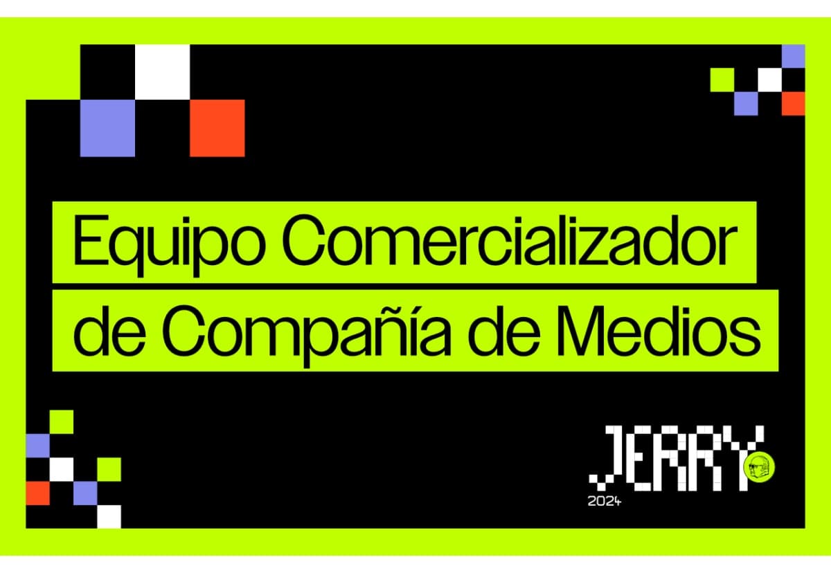 Portada de Premios Jerry 2024 - Equipo Comercializador de Compañía de Medios