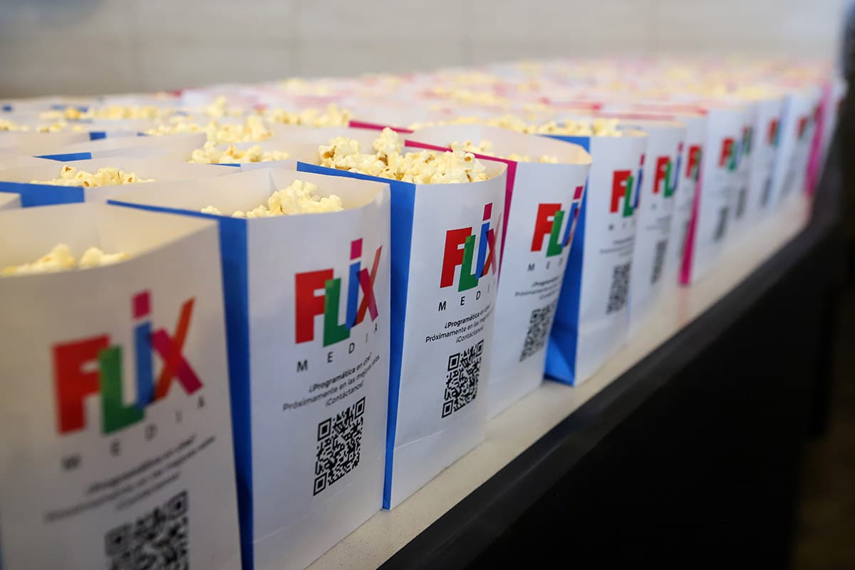 Portada de Flix Media obsequió pochoclos en el IAB NOW