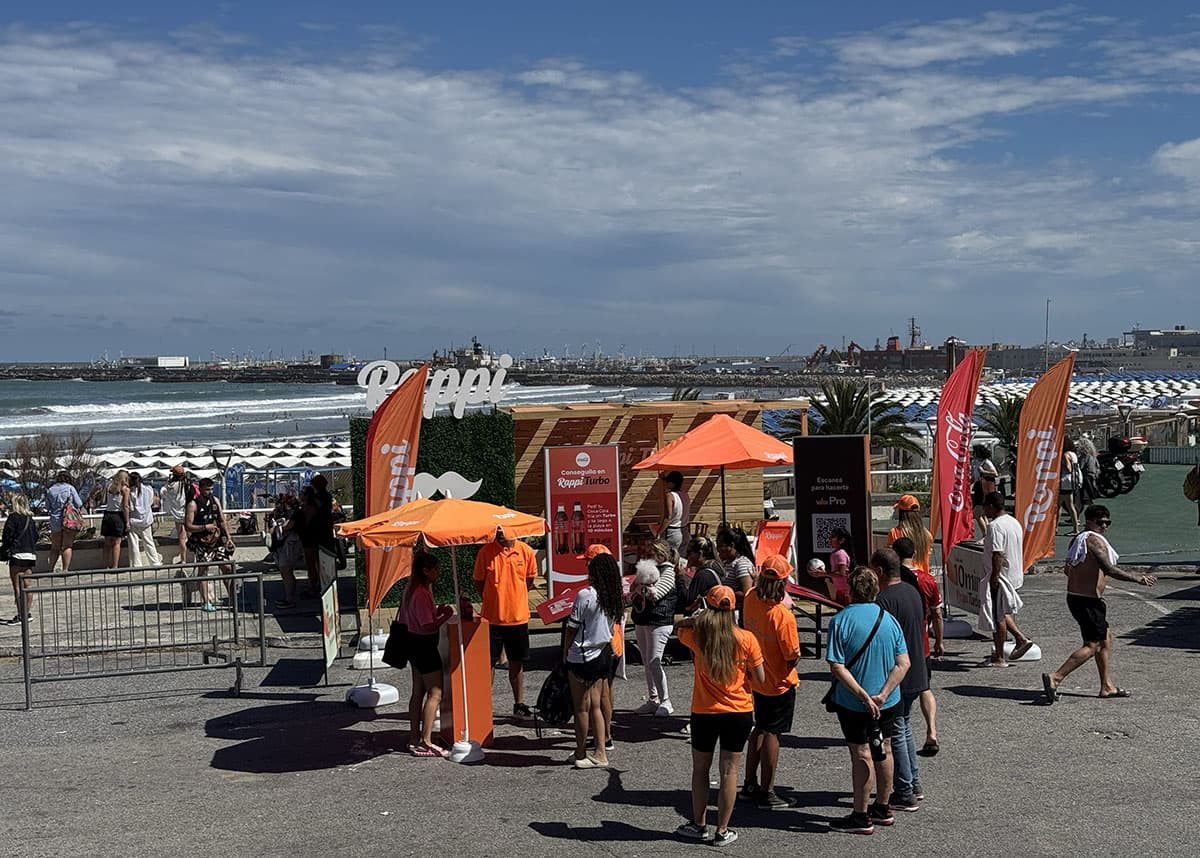 Portada de Llegó a Mar del Plata una nueva edición del Rappi Point