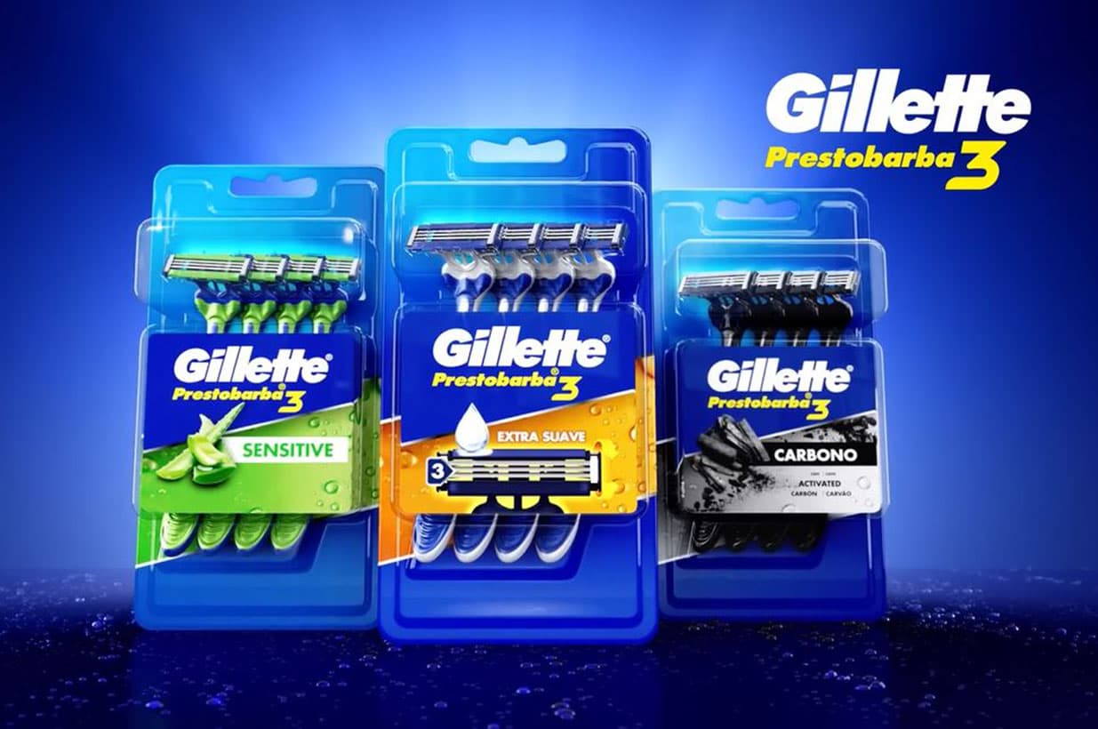 Portada de Nueva campaña de Gillette para Latinoamérica