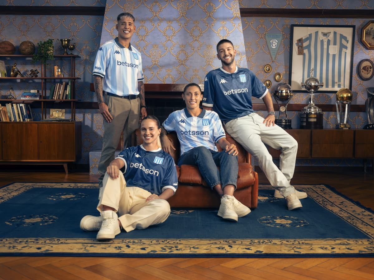 Portada de Estreno: Almacén y Kappa: “Una camiseta de época, para la nueva época de Racing”