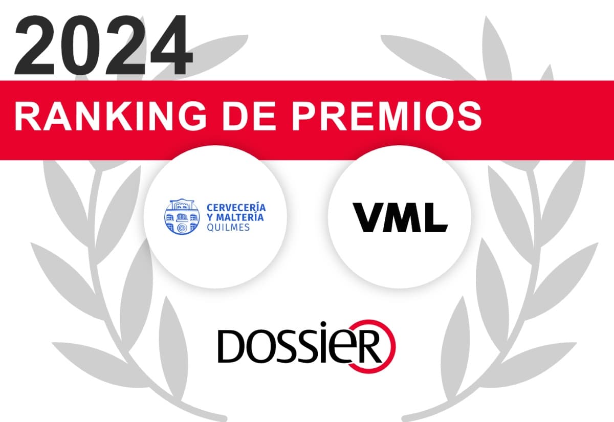 Portada de VML Argentina y Cervecería y Maltería Quilmes lideran el ranking de premios 2024